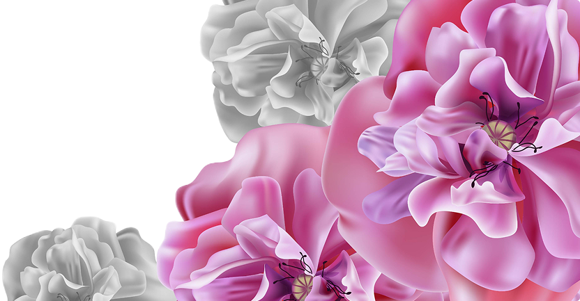Florist selling bouquets